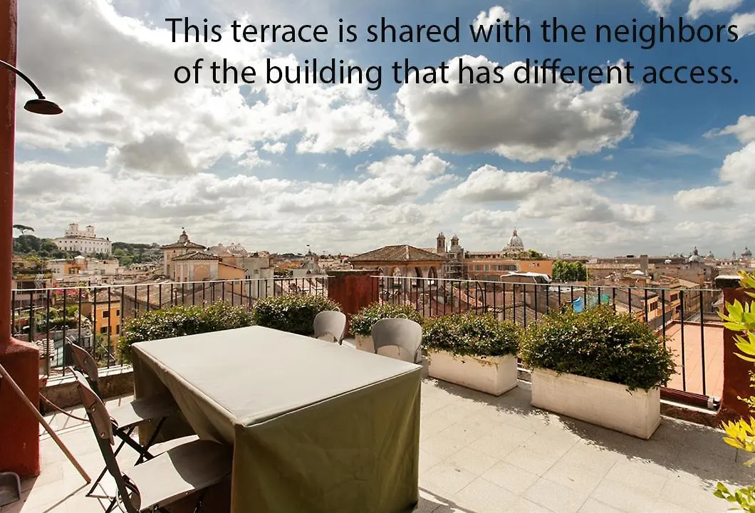 Paradiso Penthouse - FromhometoRóma Olaszország